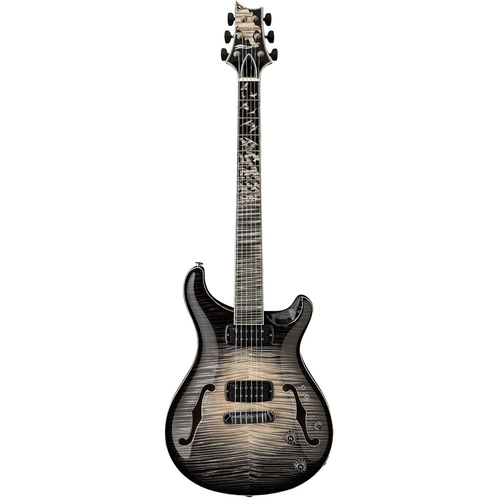 Đàn Guitar Điện PRS Private Stock 30th Anniversary Birds of a Feather Hollowbody I - Frostbite Glow