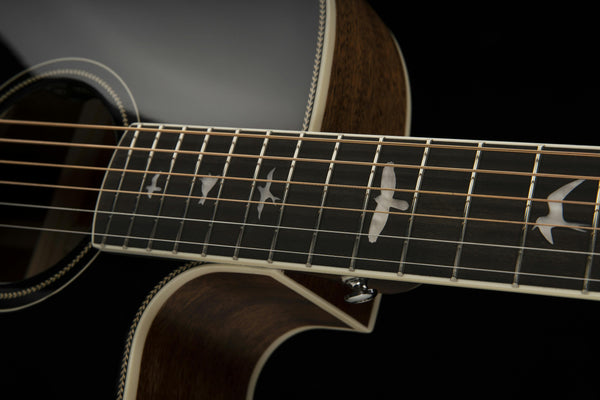 Đàn Guitar Acoustic PRS SE A20E SE Angelus Cutaway, Black Top