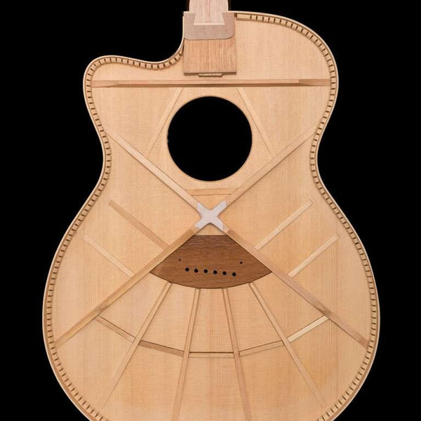 Đàn Guitar Acoustic PRS SE A50E Angelus - Hệ thống thanh giằng X-bracing