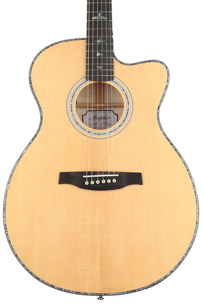 Đàn Guitar Acoustic PRS SE A50E Angelus, Natural w/ Black Gold Burst