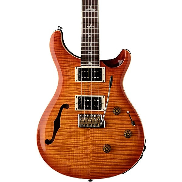 Đàn Guitar Điện PRS SE Custom 24 Semi-Hollow Piezo, Vintage Sunburst w/Rosewood Fingerboard
