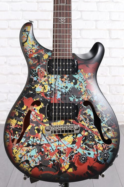 Đàn Guitar Điện PRS SE Ed Sheeran Hollowbody I Piezo Baritone - Cosmic Splash, Rosewood Fingerboard