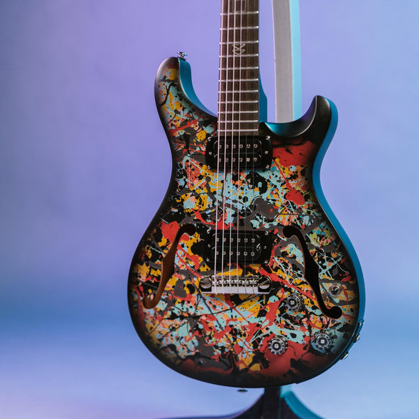 Đàn Guitar Điện PRS SE Ed Sheeran Hollowbody I Piezo Baritone - Cosmic Splash, Rosewood Fingerboard