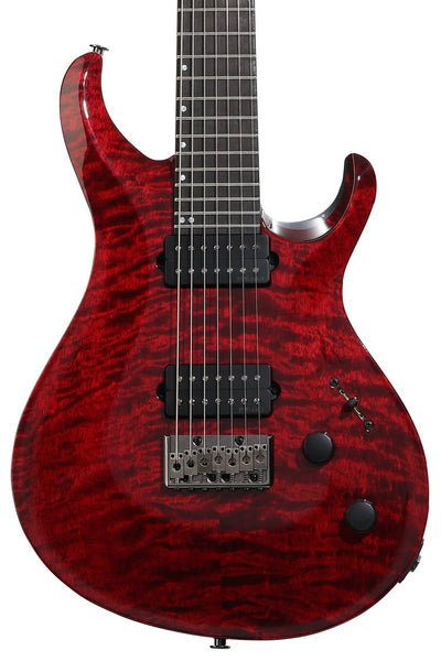Đàn Guitar Điện PRS Tekton SVN 7-String - Black Satin Neck, Bloodstone Red