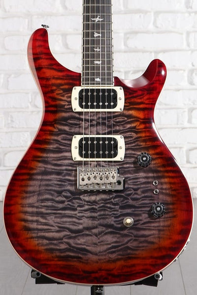 Đàn Guitar Điện PRS SE Custom 24-08 Quilt - Charcoal Cherry Burst w/Ebony Fingerboard