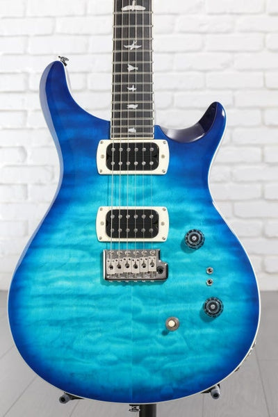    Đàn Guitar Điện PRS SE Custom 24-08 Quilt - Lake Blue w/Ebony Fingerboard