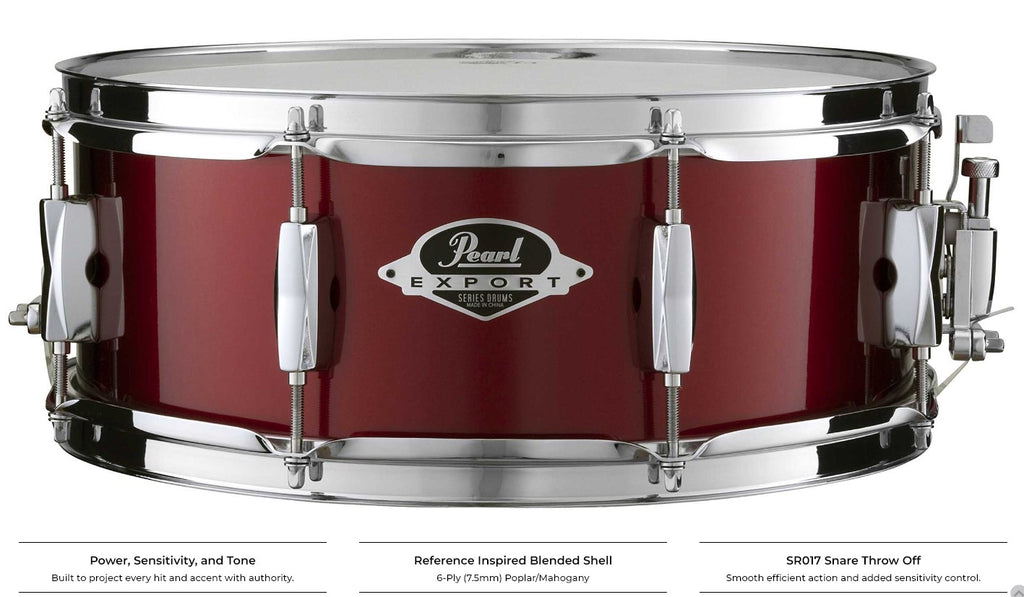 Snare – Sẵn sàng chịu đựng (và tạo ra) những đường đánh mạnh mẽ trên Pearl EXX725/C