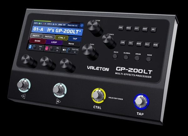 Pedal-Guitar-Valeton-GP-200LT-Multi-Effects-Processor