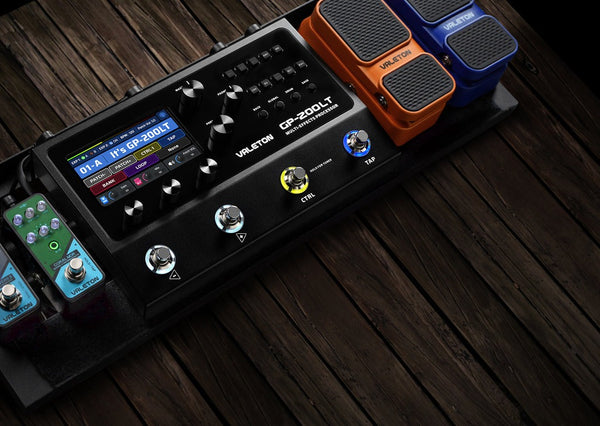 Pedal-Guitar-Valeton-GP-200LT-Multi-Effects-Processor