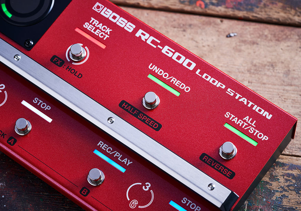 Pedal Guitar Loop Station Boss RC-600