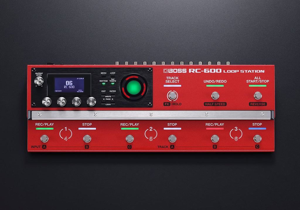 Pedal Guitar Loop Station Boss RC-600