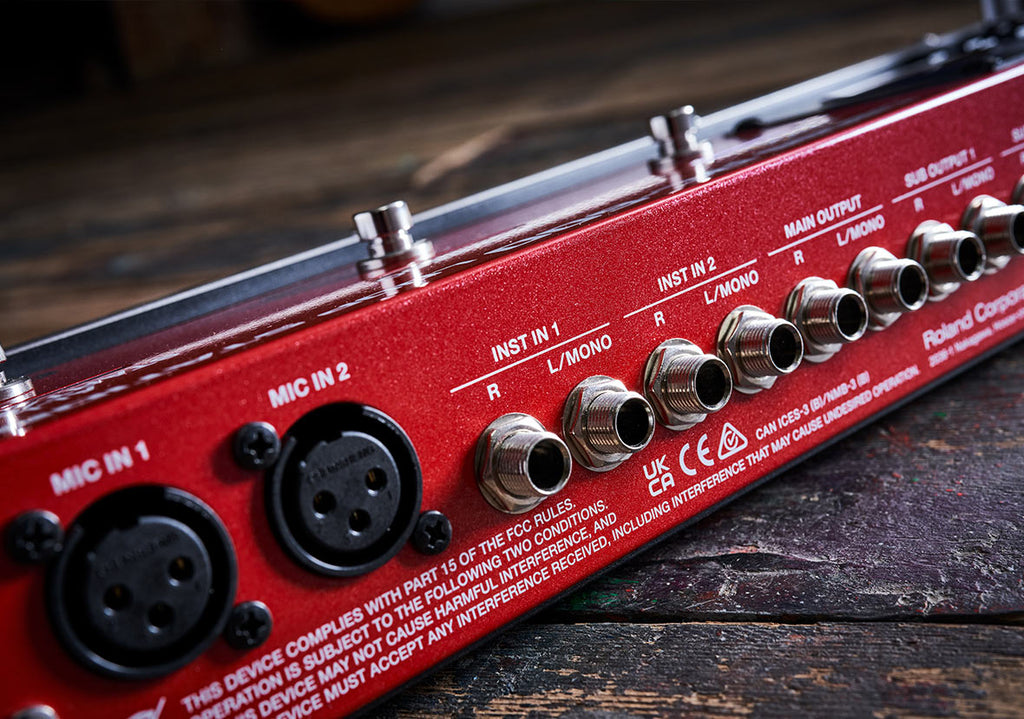 Pedal Guitar Loop Station Boss RC-600 di chuyển và tạo rãnh
