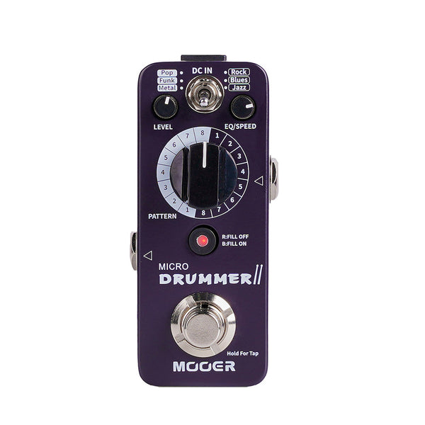 Pedal Guitar Mooer Micro Drummer ii