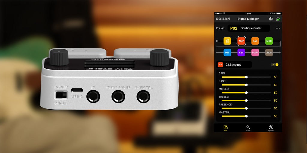 Pedal Guitar Soran Tiny Stomp