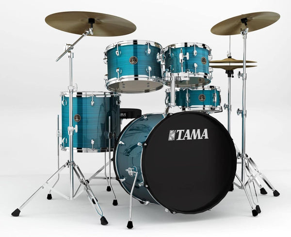 Trống Cơ Tama Rhythm Mate RM52KH6 5-Shell Pack màu Hairline Blue (22"/10"/12"/14"/16")