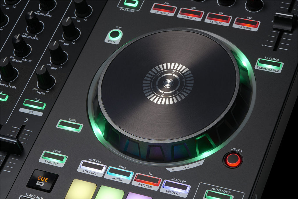 DJ Controller Roland DJ-505 2-channel Serato w/Drum Machine