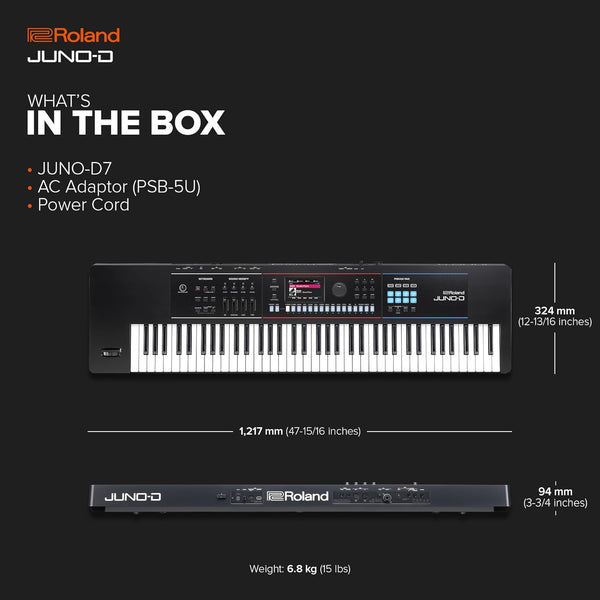 Đàn Synthesizer Roland JUNO-D7 - 76 Phím