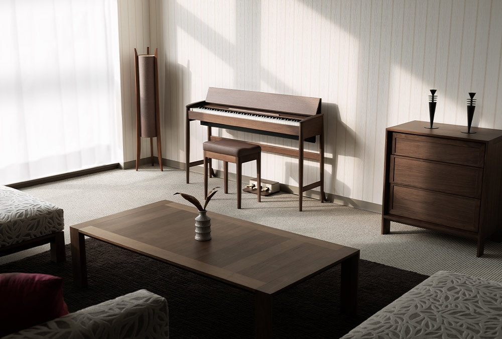 Đàn Piano Điện Roland Kiyola KF-25 - Smoked Oak