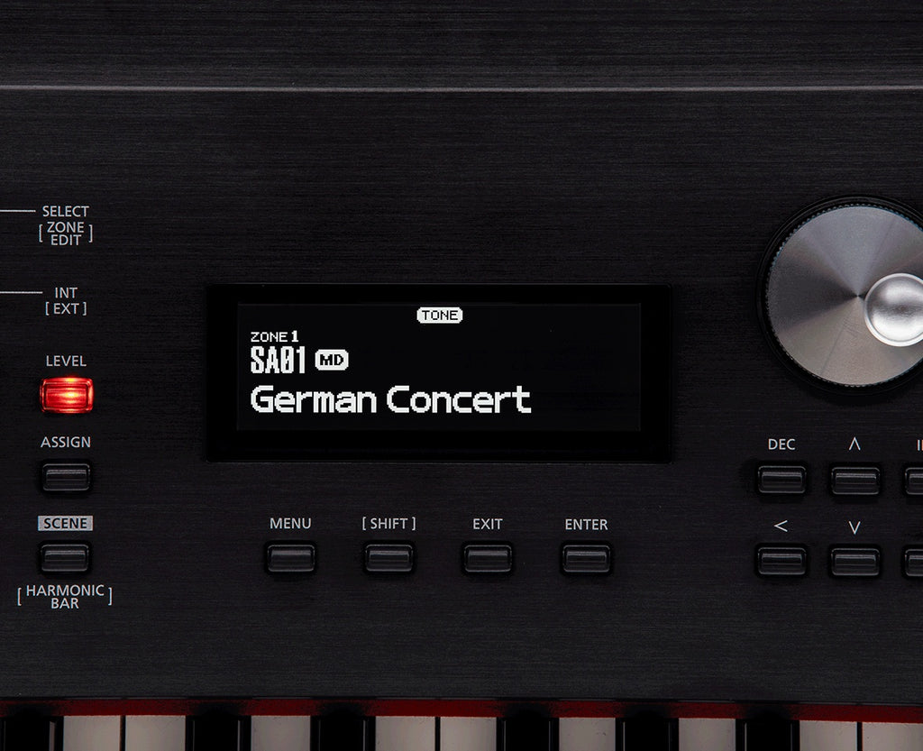 Các bản mở rộng V-Piano được cài đặt sẵn trên Roland RD-2000EX
