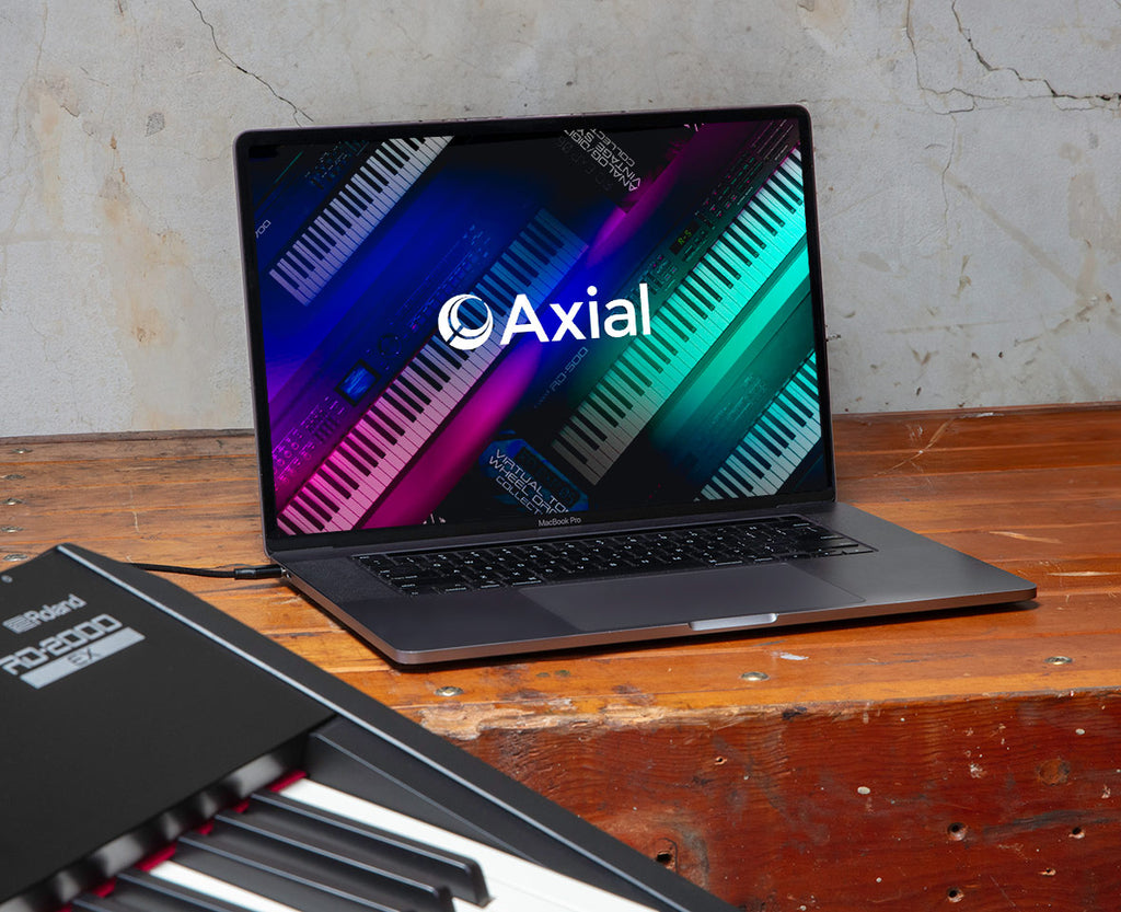 Hãy mở rộng khả năng của bạn rrên trang web của Roland Axial để truy cập thư viện nhạc