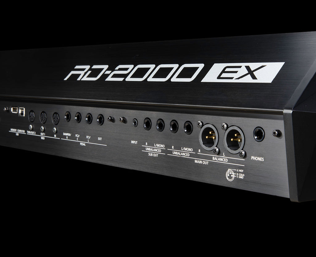Khả năng kết nối linh hoạt trên Roland RD-2000EX