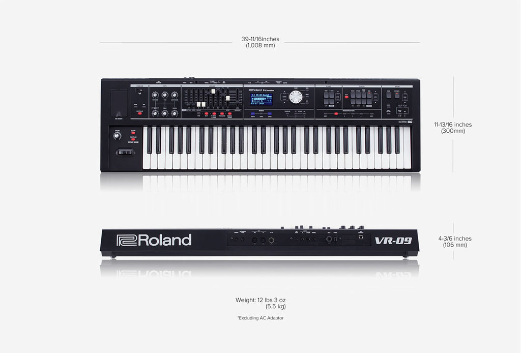 Đàn Organ Roland VR-09-B Live Performance