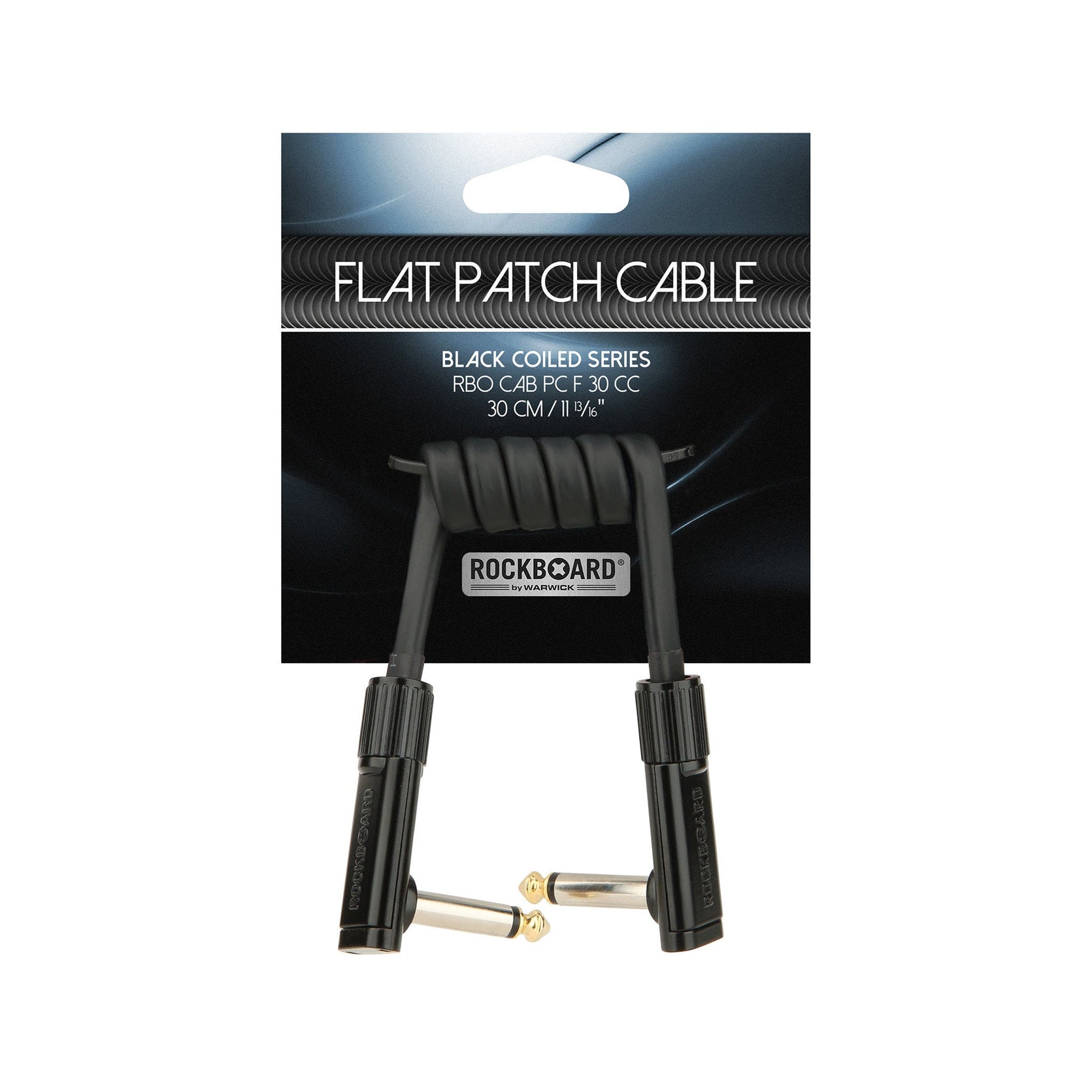 Dây Cáp Kết Nối RockBoard Coiled Series Flat Patch Cable - 30cm