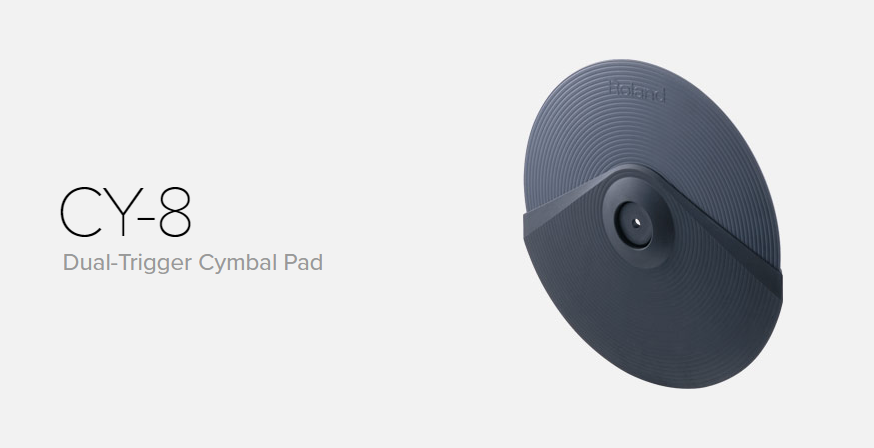 Roland CY-8 12-inch Dual-Trigger Cymbal Pad