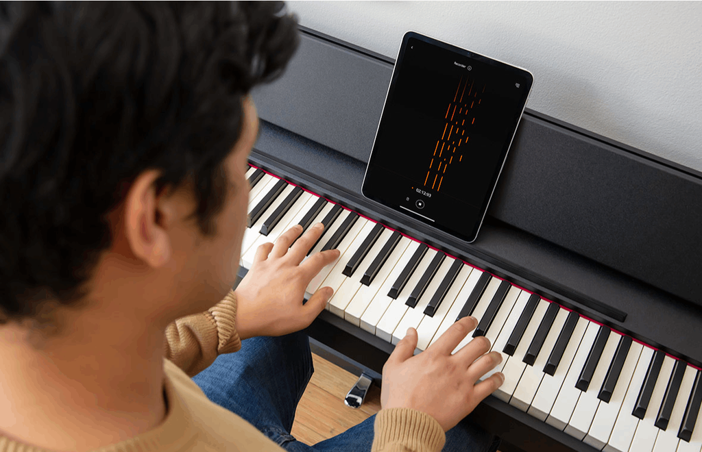 Roland F107 kết nối đơn giản với Roland App