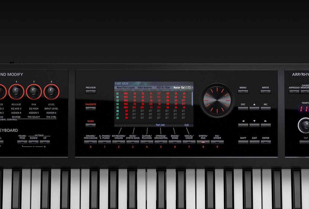 Synthersizer Music Workstation Roland FA-07