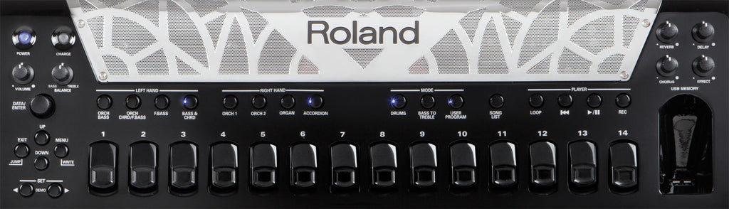 Đàn Accordion Roland FR-8x màu Black