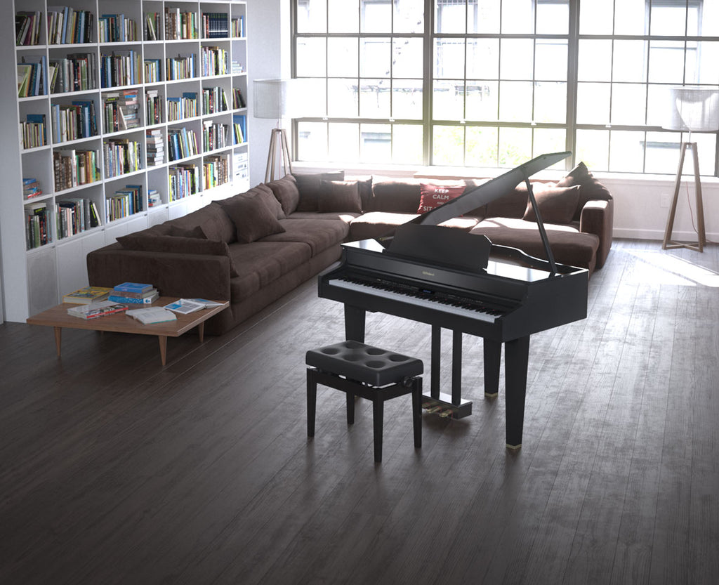 Hình thức và cảm nhận của một cây đại dương cầm mini truyền thống, không tốn kém và rắc rối