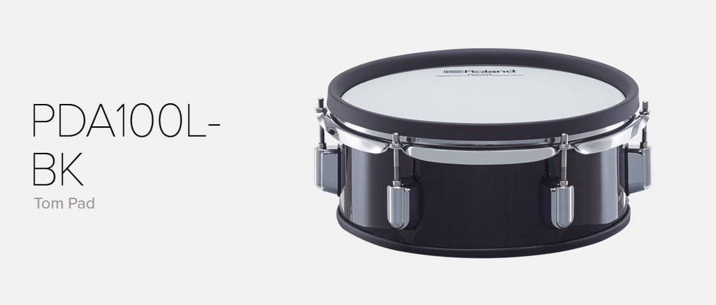 Roland PDA100L-BK 10-inch Tom Pad