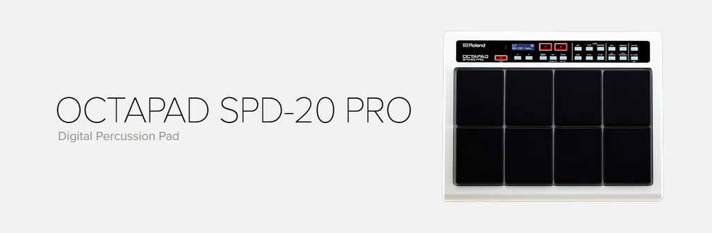 Trống Roland SPD-20 PRO OCTAPAD Digital Percussion Pad