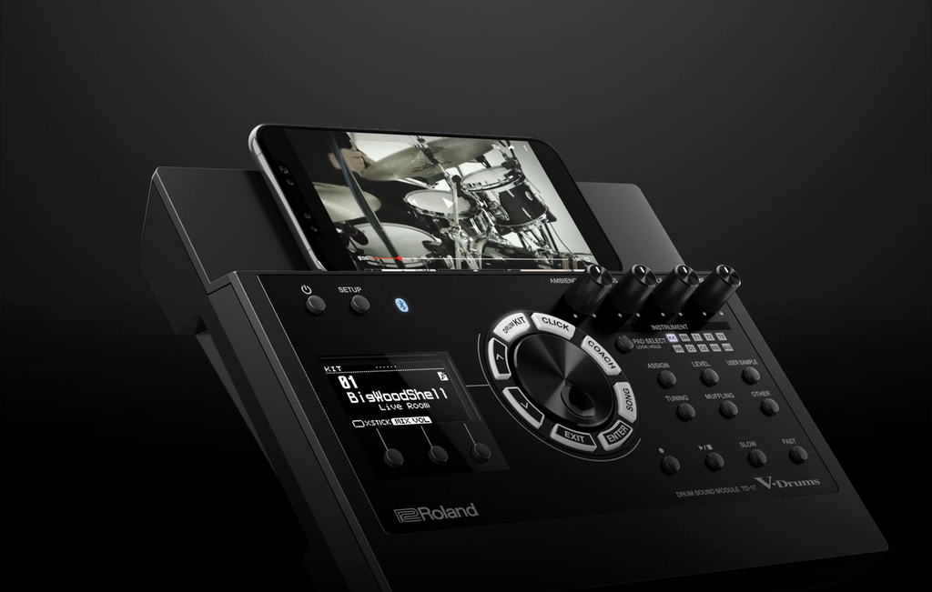 Chơi và học trên Roland TD-17