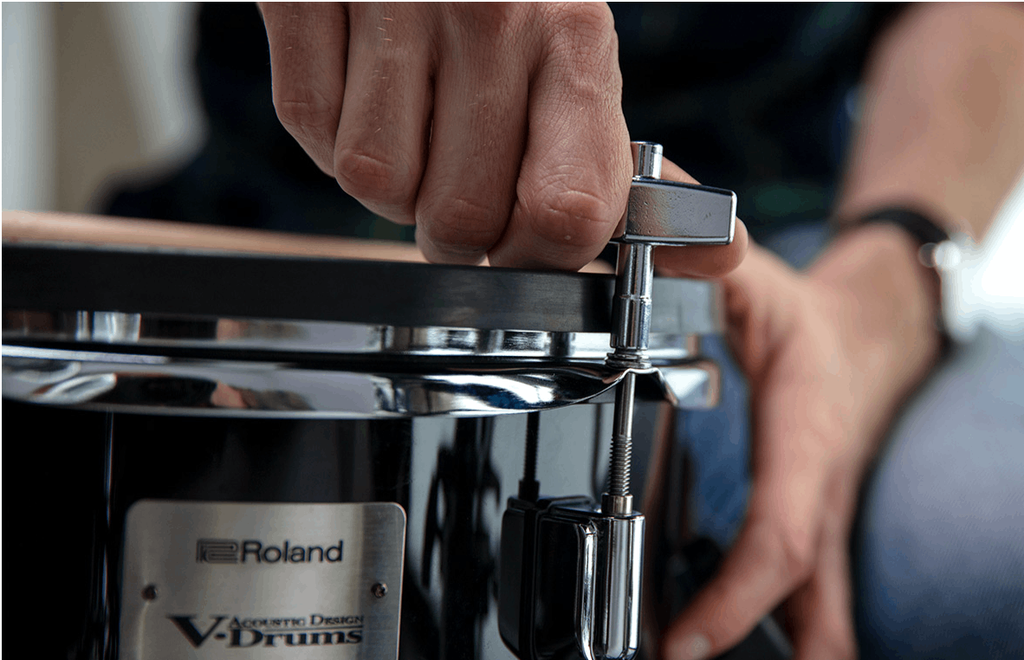 Cảm giác tự nhiên của trống acoustic trên Roland VAD-306