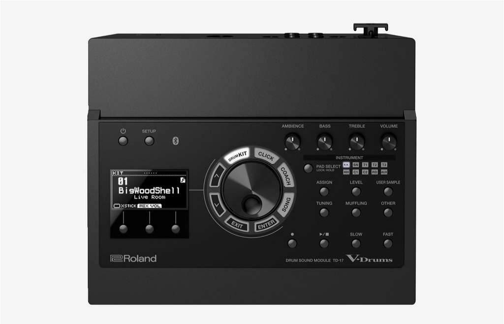 Module Roland TD-17 trên Roland VAD-307