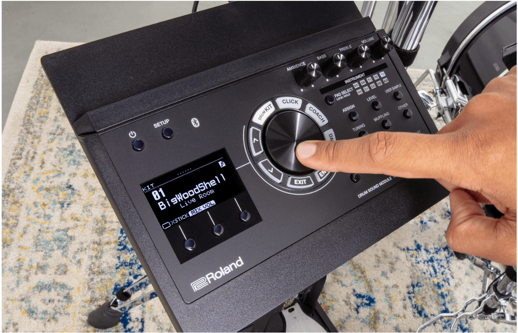 Trải nghiệm đánh trống acoustic đắm chìm trên module Roland TD-17