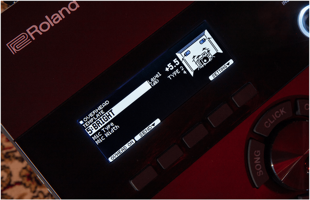 Tùy chọn xử lý âm thanh nâng cao ở module Roland TD-27