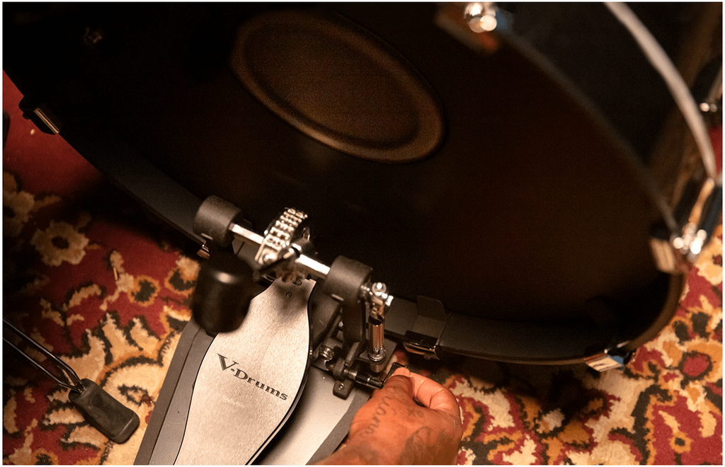 Trống Kick Bass tới 22' cảm giác chân thực như trống acoustic trên Roland VAD-506