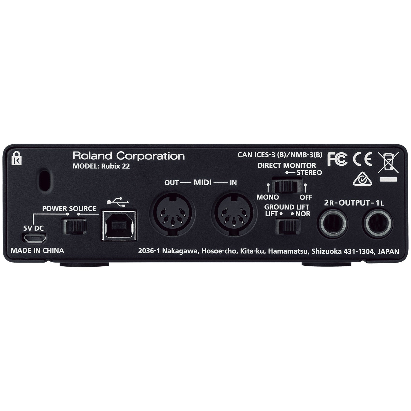 Audio Interface Roland Rubix22 USB-Mai Nguyên Music