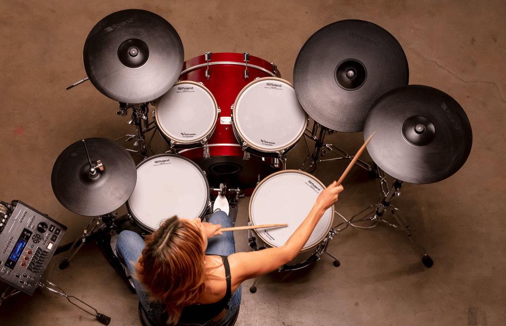 Trống Điện Tử Roland VAD706 V-Drum Acoustic Design