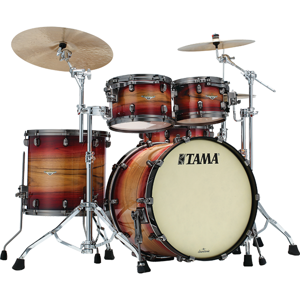 Trống Cơ Tama Starclassic Maple 4-Shell Pack màu Ruby Pacific Walnut Burst