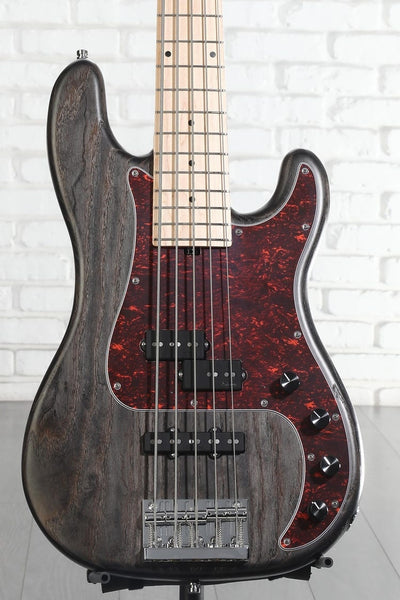 Đàn Guitar Bass 5-dây Sadowsky MetroLine 21-Fret Hybrid P/J - Nirvana Black Transparent Satin, Swamp Ash Body, Maple Fingerboard
