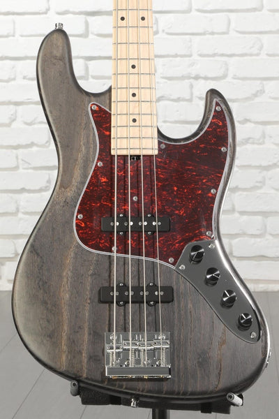 Đàn Guitar Bass 4-dây Sadowsky MetroLine 21-Fret Vintage JJ -&nbsp;Nirvana Black Transparent Satin, Swamp Ash Body, Maple Fingerboard