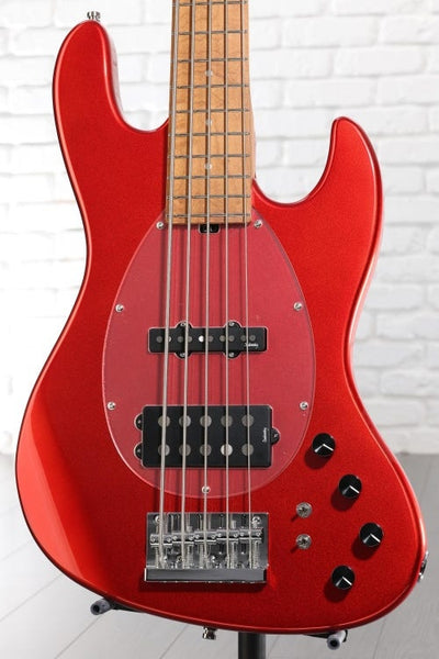 Đàn Guitar Bass 5-dây Sadowsky MetroExpress 21-Fret Vintage MJ - Candy Apple Red, Roasted Maple Fingerboard