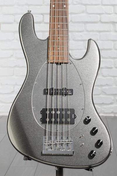 Đàn Guitar Bass 5-dây Sadowsky MetroExpress 21-Fret Vintage MJ - Silver Metallic, Morado Fingerboard