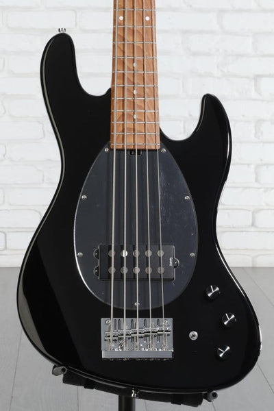 Đàn Guitar Bass 5-dây Sadowsky MetroExpress 21-Fret Vintage M Bass - Black High Polish, Roasted Maple Fingerboard
