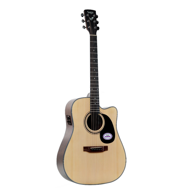 Đàn Guitar Acoustic Saga SF600CE, Natural