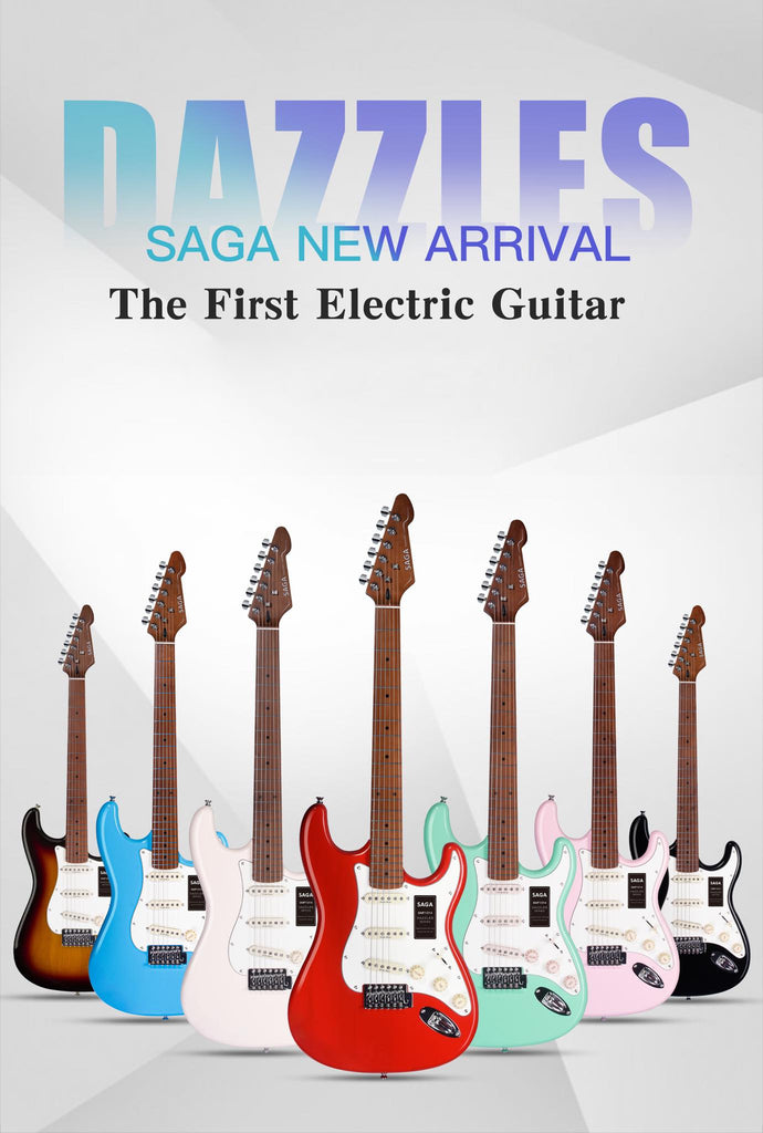 Đàn Guitar Điện Saga SMF1314 Stratocaster SSS
